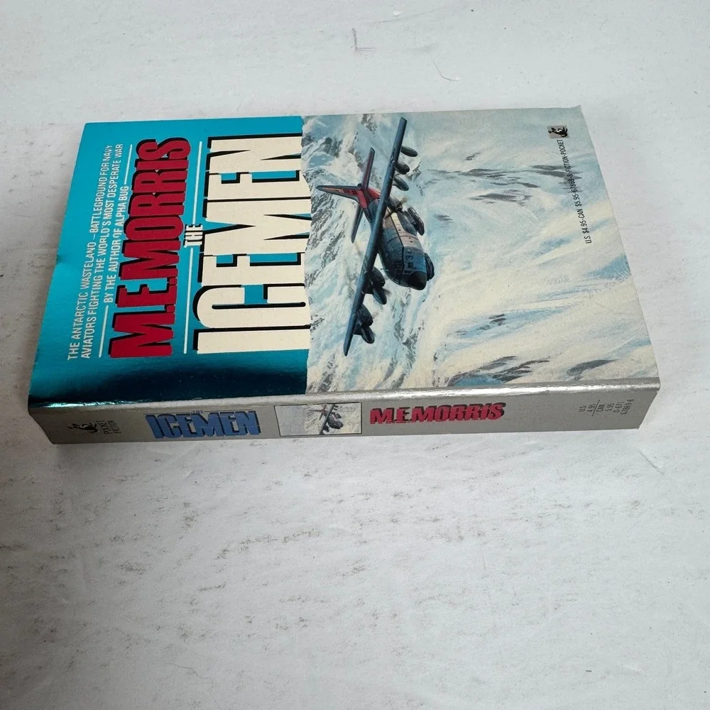 The Icemen M.E. Morris 1989 First Printing Military Fiction Pocket Books‎